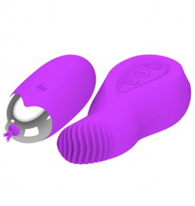 PRETTY LOVE - Fairy Wireless Remote Vibrating Egg (Chargeable - Purple)